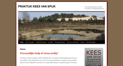 Desktop Screenshot of praktijkkeesvanspijk.nl